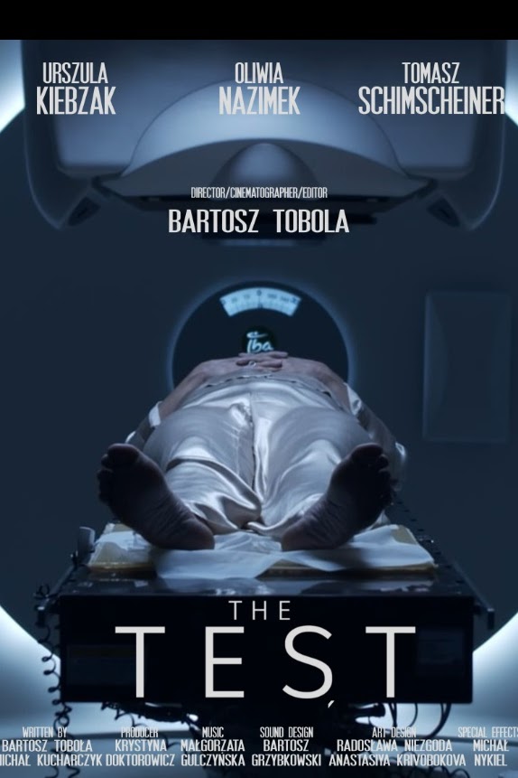 Poster for 'The Test' - an internationally awarded short movie I composed the sountrack to