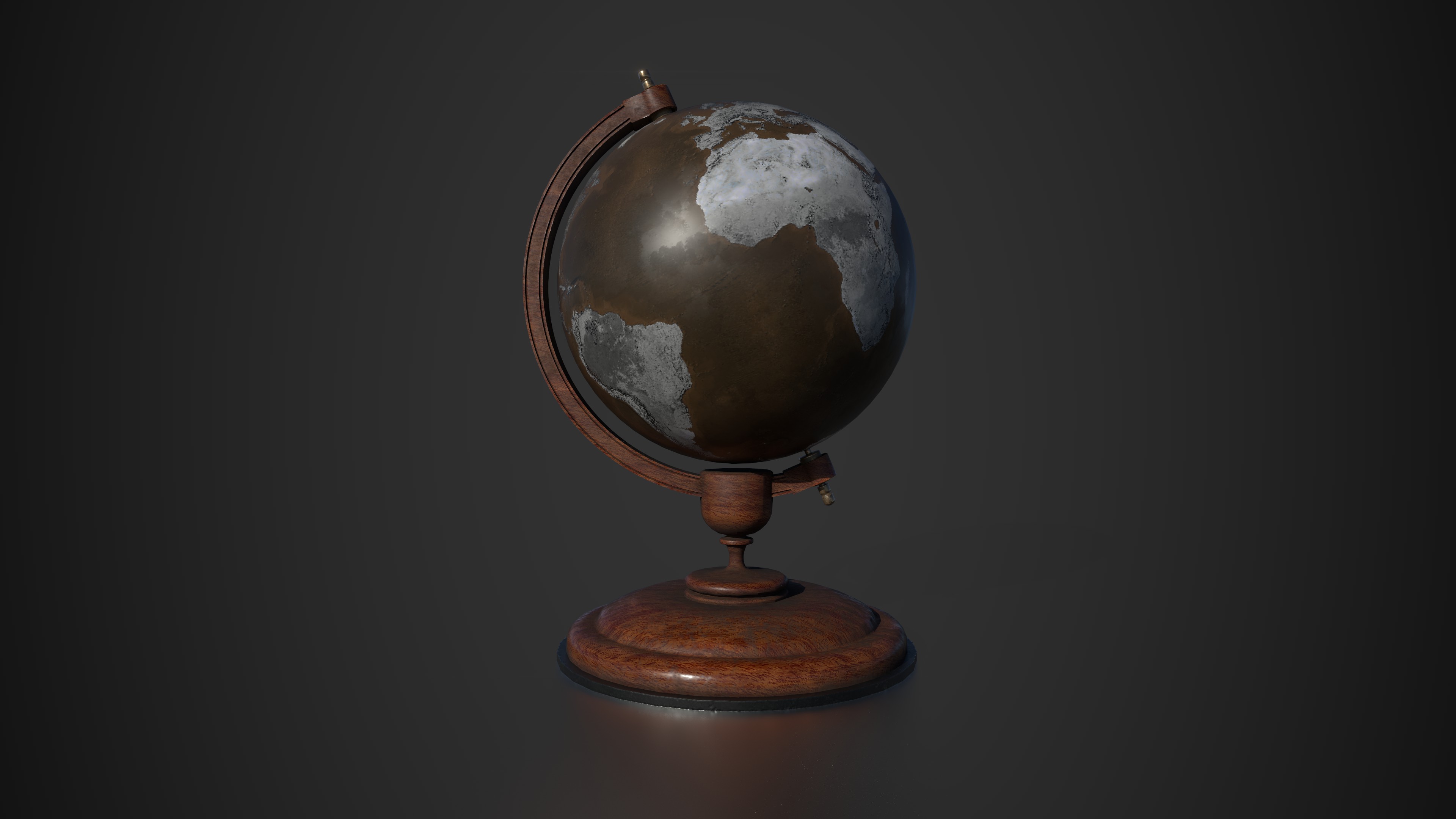 Antique Globe 3D Model