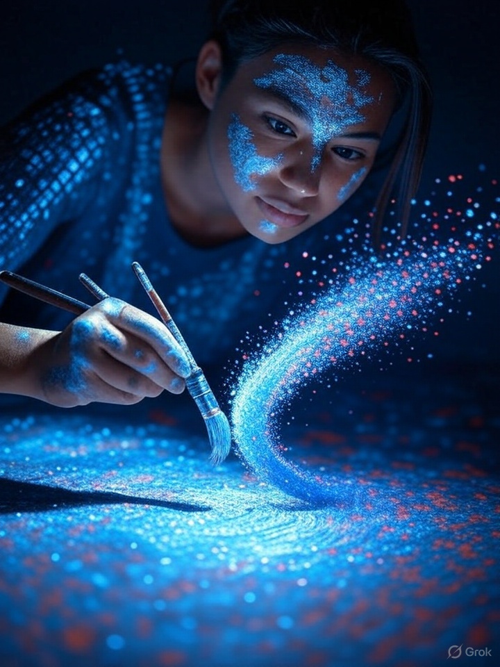 Painting with data 