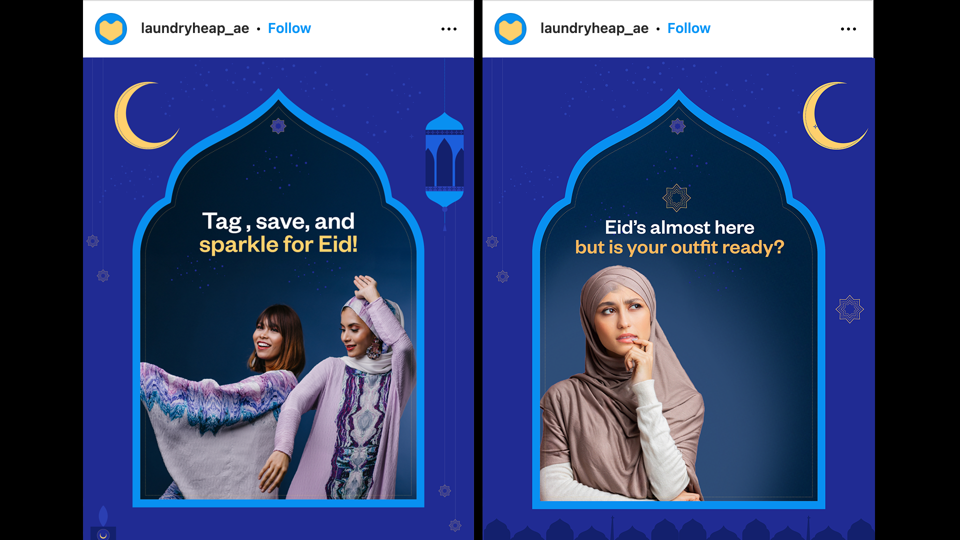 Laundryheap - Global tech communications across multiple social accounts