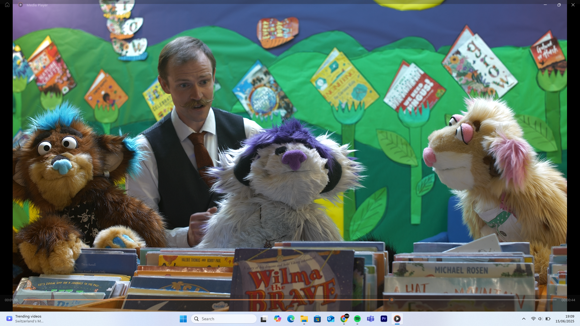 The OverTheres and the Librarian