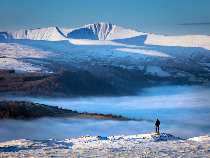 Brecon in winter