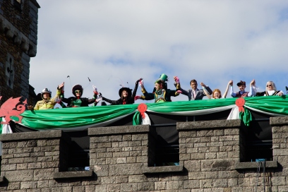 City of the Unexpected on top of Cardiff Castle